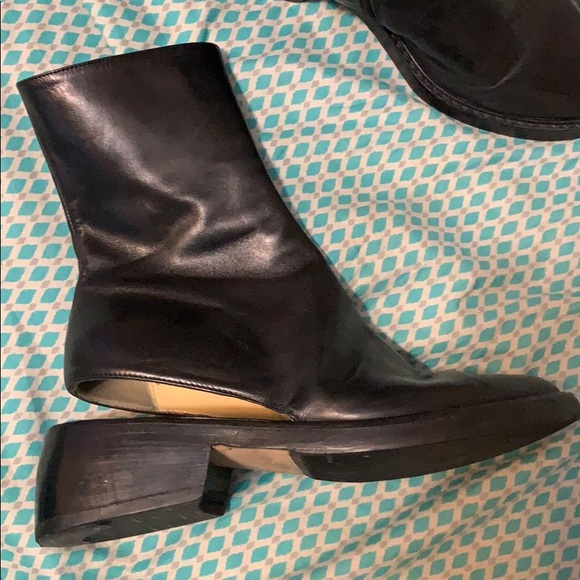 Ann Demeulemeester Open Heel Military Boots - Picture 2 of 3